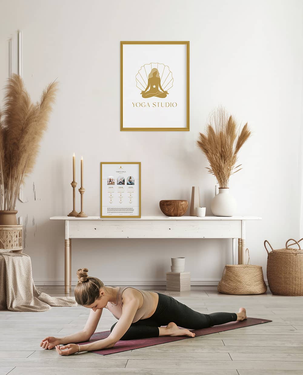 logo yoga holistique