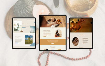 Lance ton activité bien-être sereinement avec un template de site clé en main
