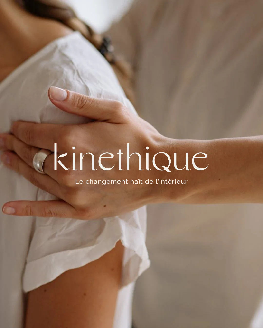 identité de marque masseuse